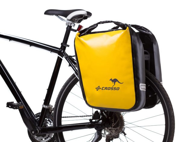 Dry 60 Canvas bicycle panniers